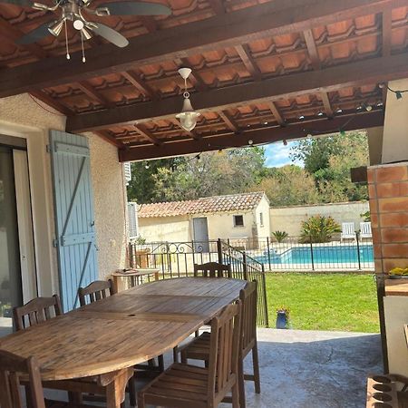 La Maison Brennus , Piscine, 15 Min Des Plages Beziers Luaran gambar