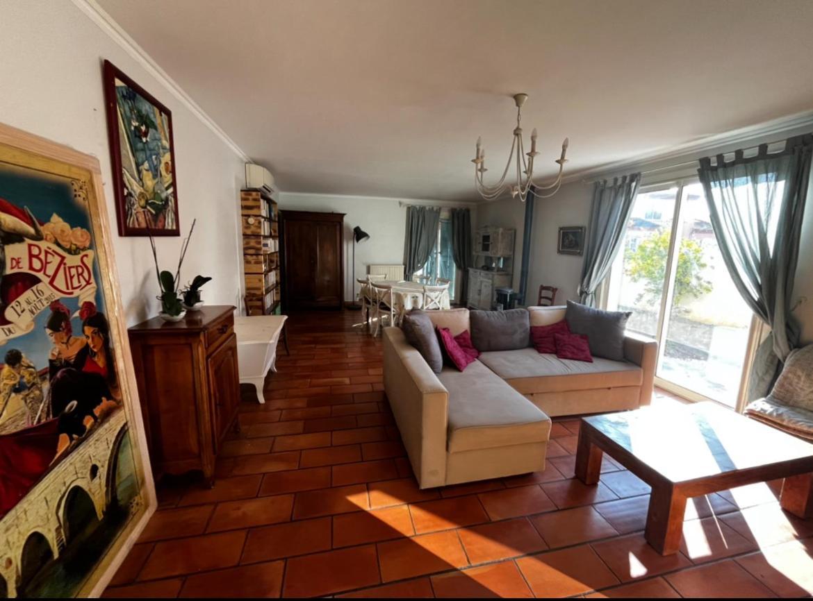 La Maison Brennus , Piscine, 15 Min Des Plages Beziers Luaran gambar