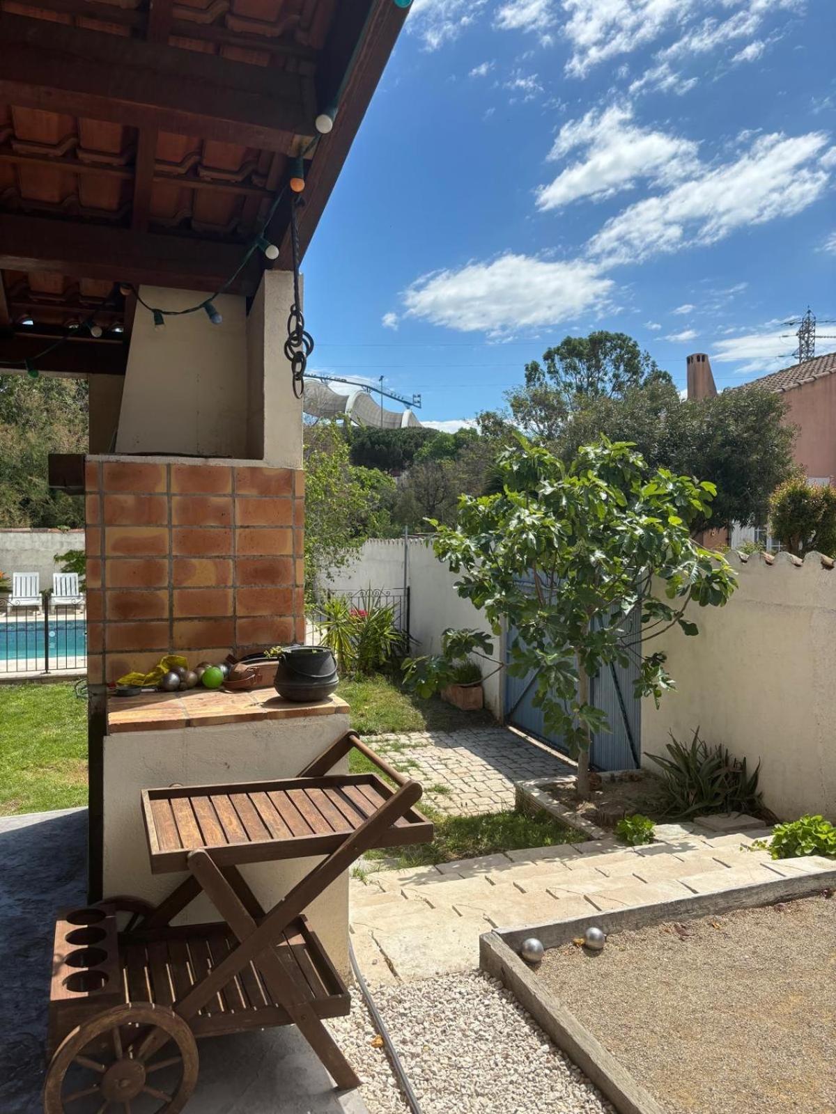 La Maison Brennus , Piscine, 15 Min Des Plages Beziers Luaran gambar