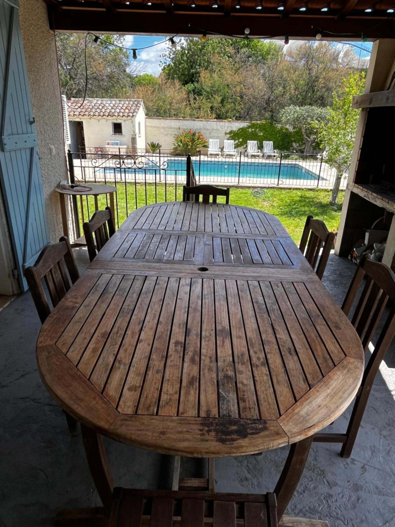 La Maison Brennus , Piscine, 15 Min Des Plages Beziers Luaran gambar